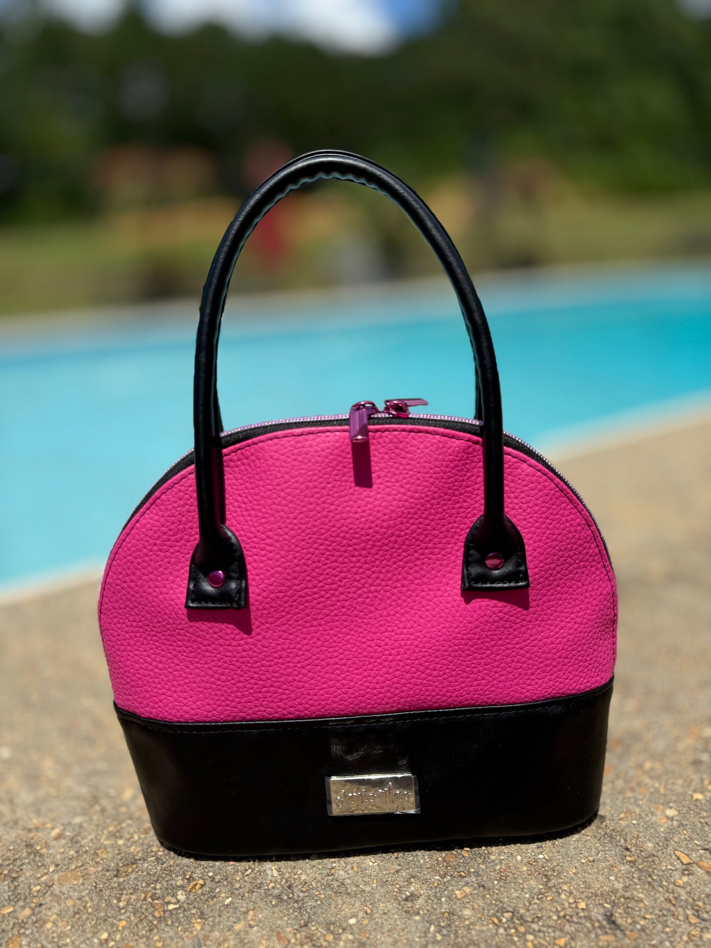 Hot pink Handbag