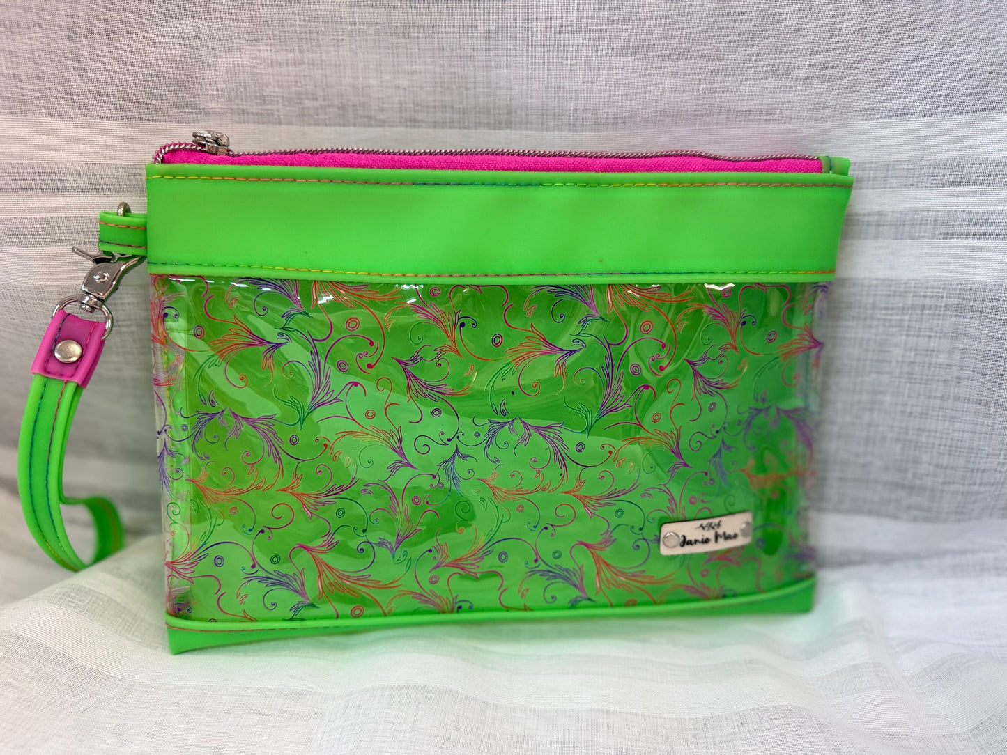 Vinyl Travel Pouch