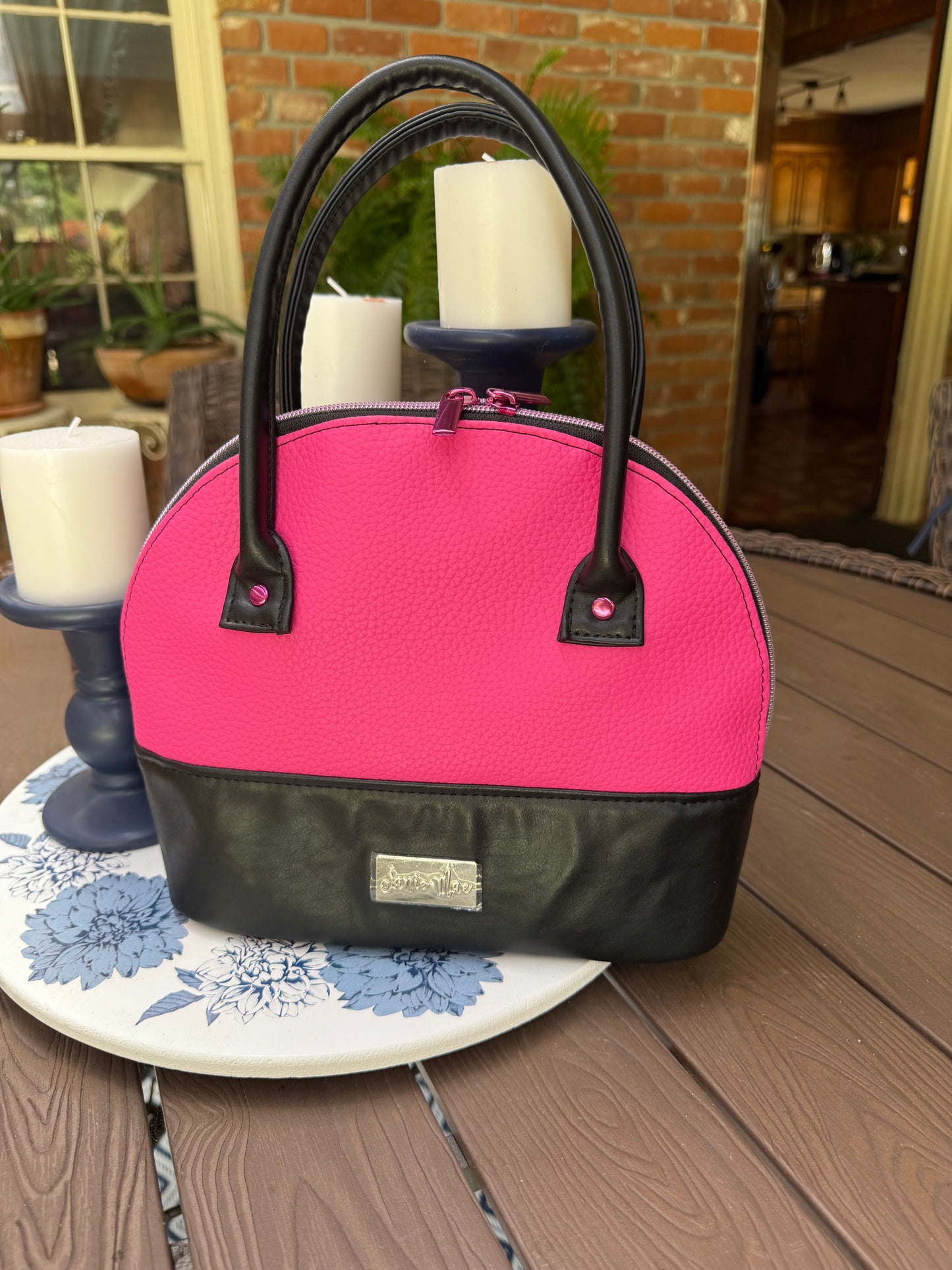 Hot pink Handbag